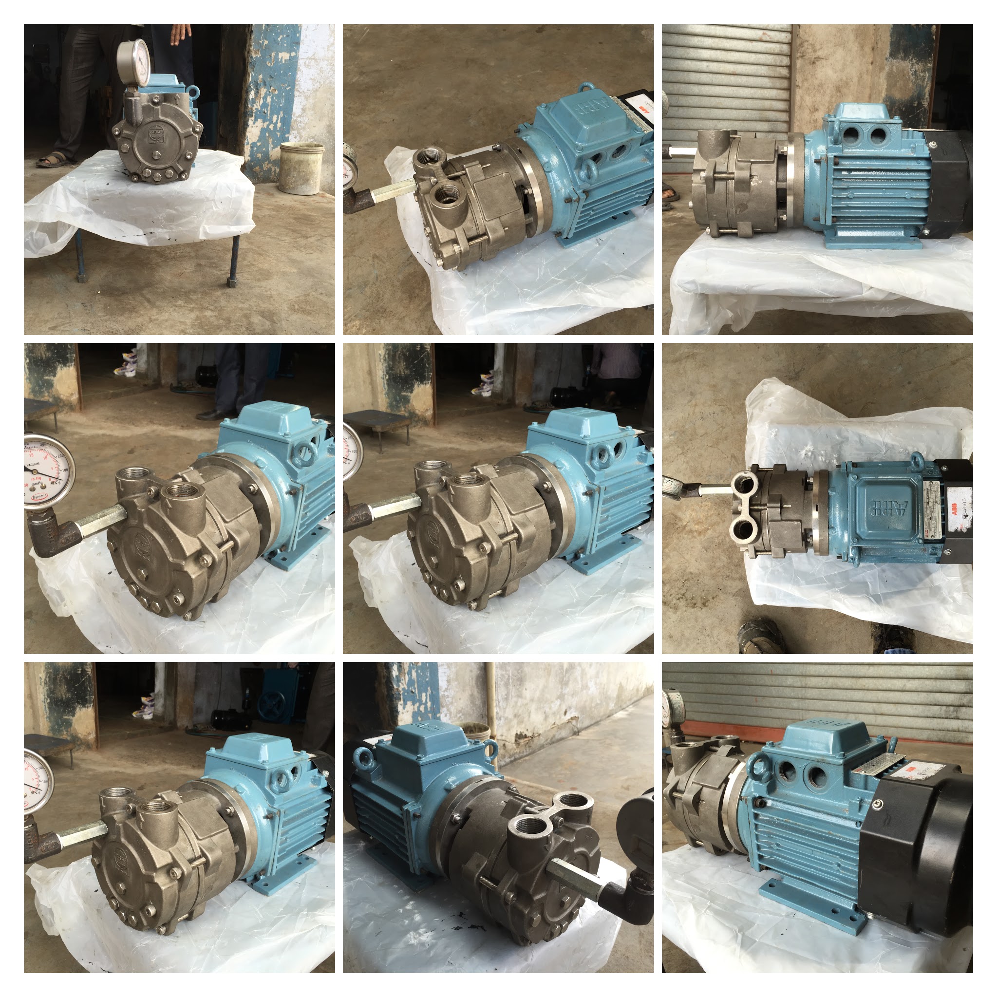 Monoblock Water Ring Vacuum Pump